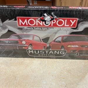 NEW In Plastic Monopoly Mustang Edition 35th Anniversary 1999